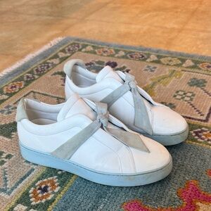 Alexandre Birman White and Gray Sneakers